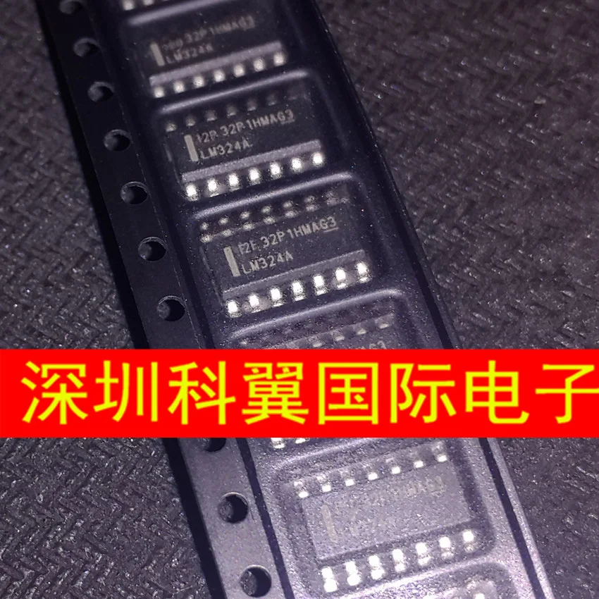 

Free Shipping 10pcs/lot LM324A LM324ADR Low Quad Operational Amplifier Chip SOP-14 new original