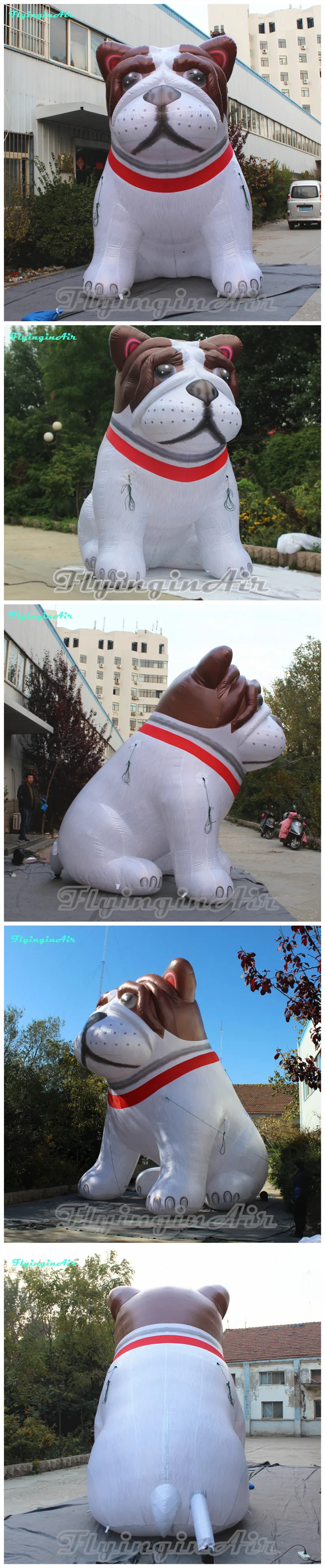 inflatable pug 4m 