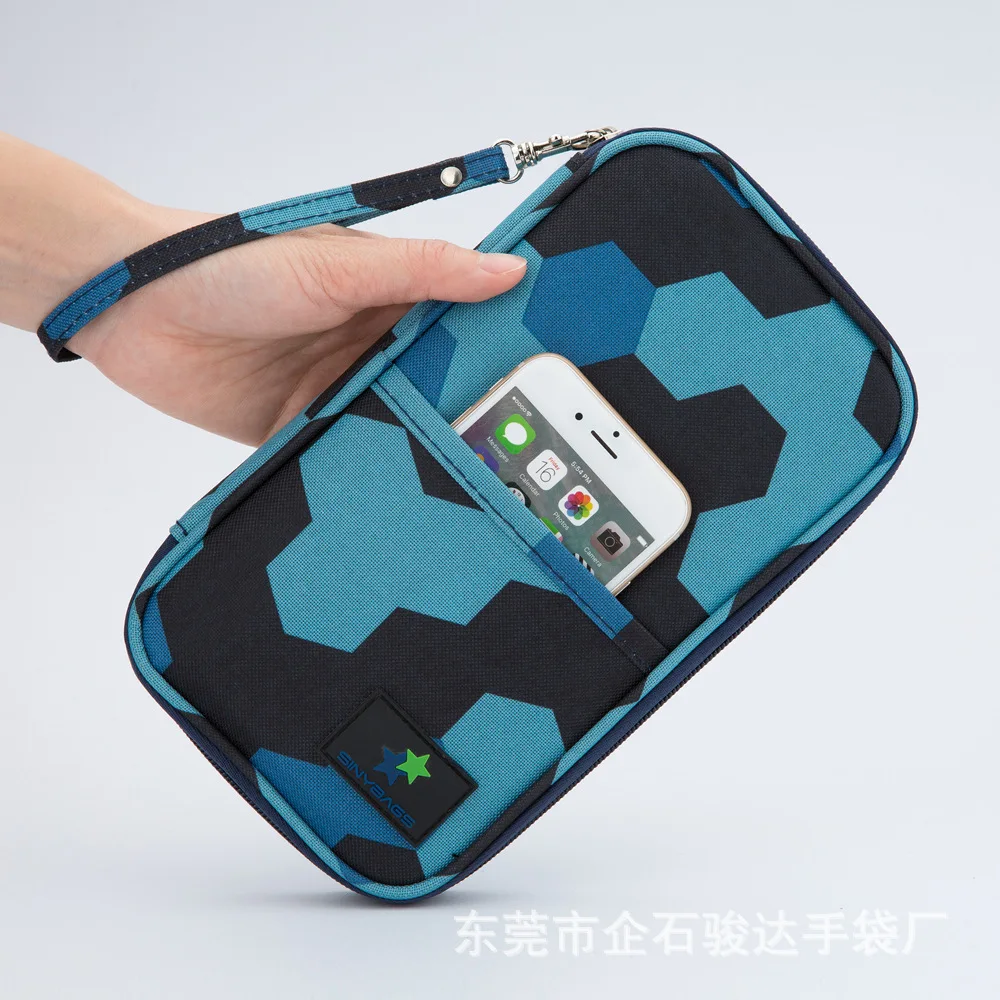 Дорожная Паспортная сумка с принтом многофункциональная Обложка для документов