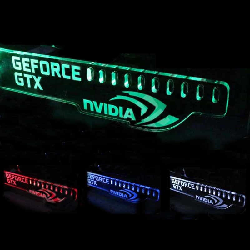 Seine g8 geforce gtx nvidia led computer kabel anschlüsse leucht computer hauptplatine box grafikkarten unterstützung rahmen grafikkarte Kaufen