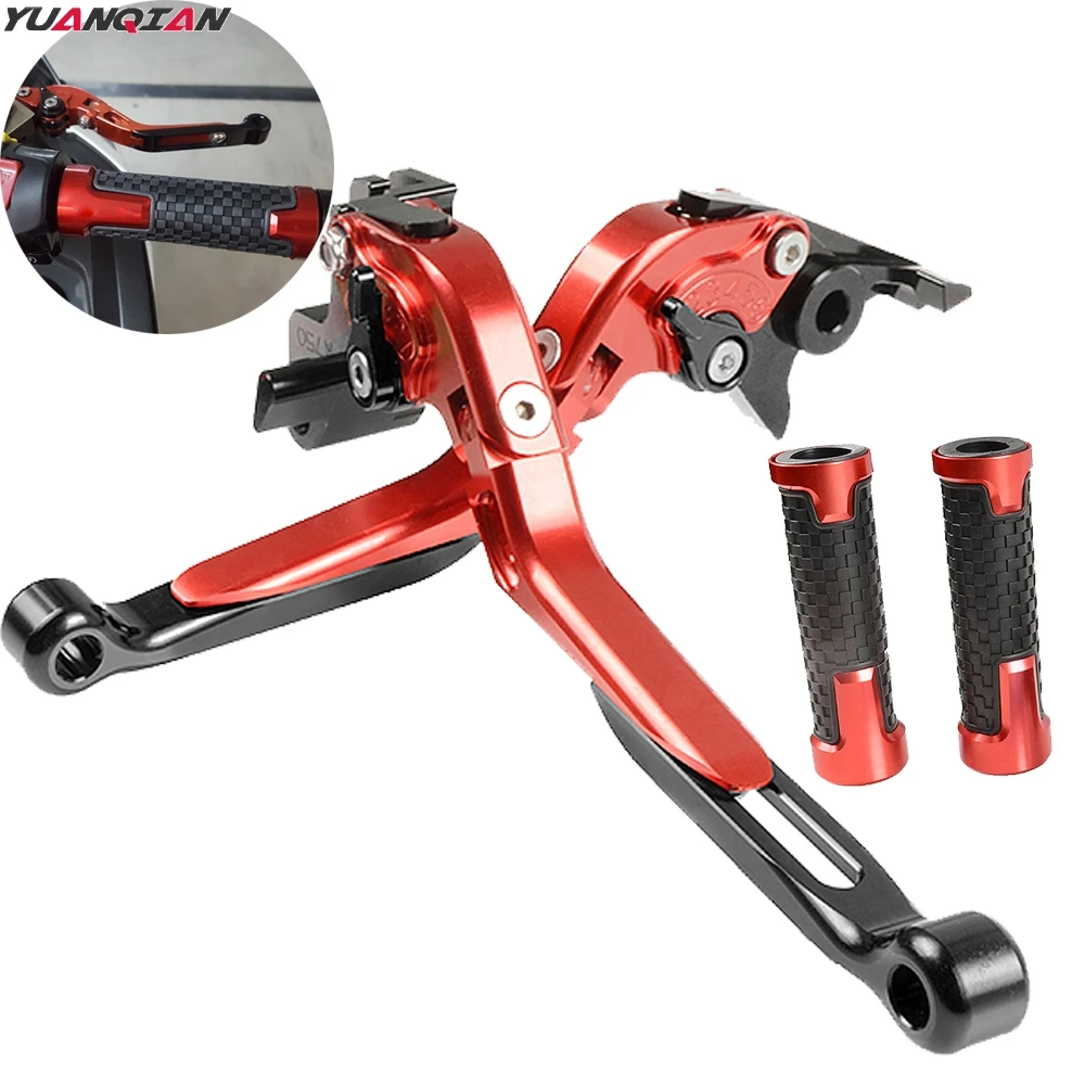

For YAMAHA YZF R1 1999-2003 YZF R6 1999-2004 Motorcycle Accessories handle handlebar grips ends Folding Brake Clutch Levers