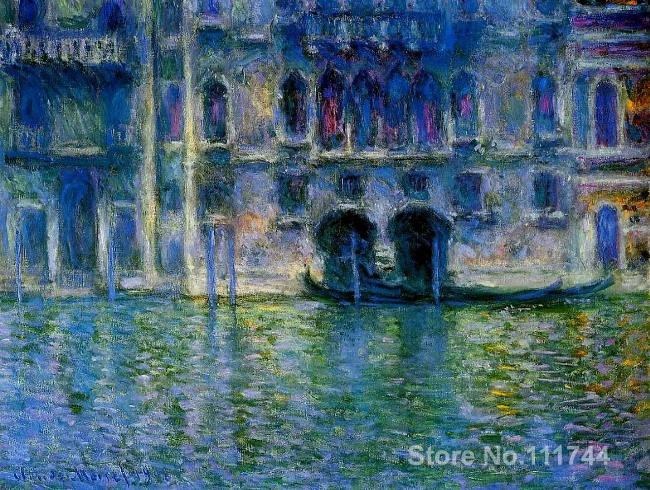 

Paintings for bedroom Palazzo da Mula at Venice Claude Monet reproduction art High quality Hand painted