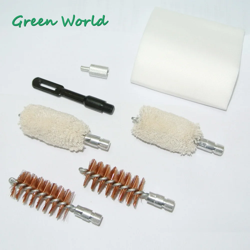 Набор для чистки ружья Green World 56 шт./лот 12ga 16ga 20ga 410ga набор инструментов ружья|shotgun