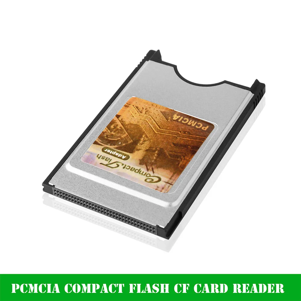 Высокое качество Новый 68 Pin PCMCIA Compact Flash CF Card Reader адаптер для ноутбука