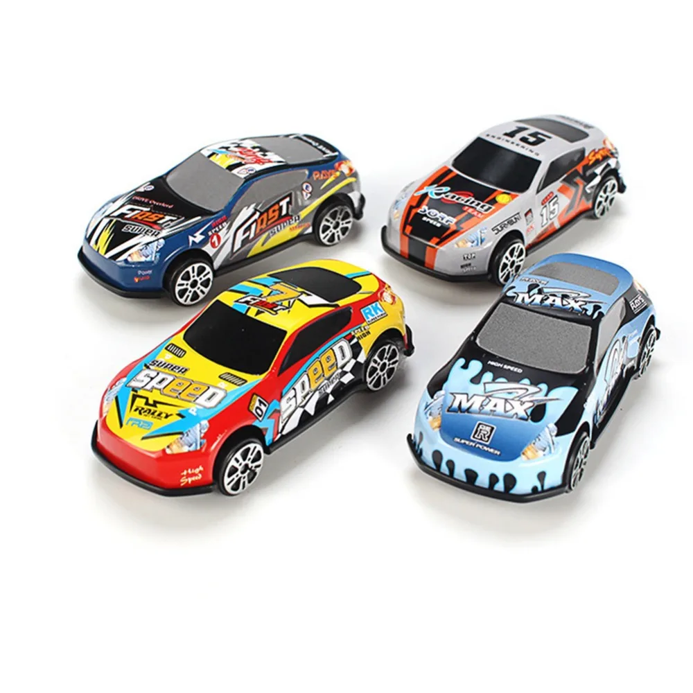 6 Pcs/set Hot Cartoon Mini Pull Back Car Toy Mold Alloy Cars Vehicles Diecast Children Pocket Toys Model Nursery gift 2019 New