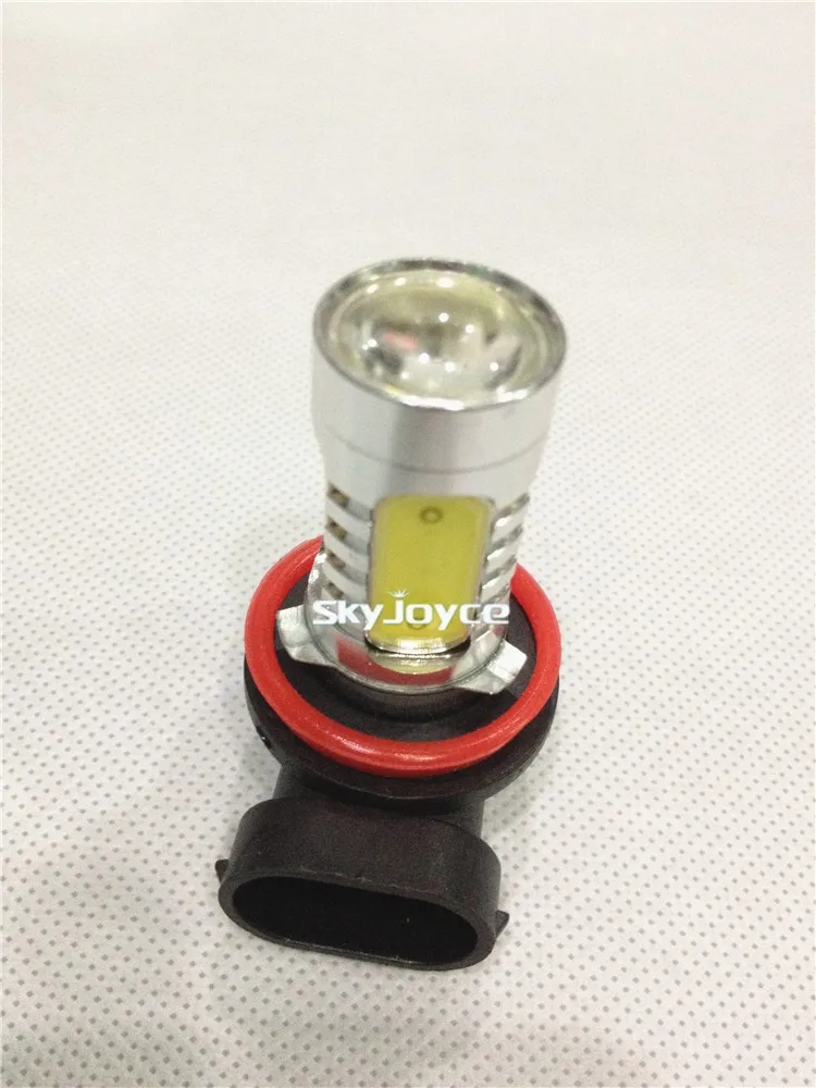 1 шт. 7 5 Вт 12 В h8 светодиодная противотуманная Лампа ксенон hid Белый h11 COB R5 чип для