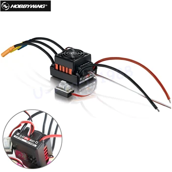 

Original Hobbywing QuicRun-WP-10BL60 Sensorless Brushless Speed Controllers 60A ESC for 1/10 Rc Car