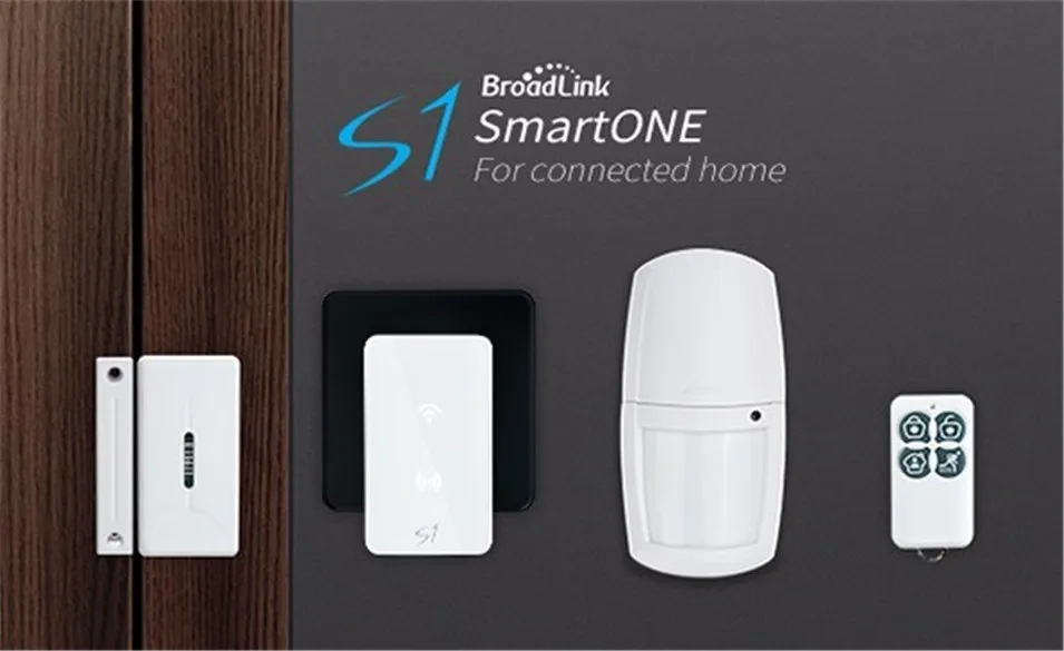 New Arrival Broadlink S1S1C SmartOne Alarm&Security Kit For Home Smart Home Alarm System IOS Android DoorWindow Sensor RF433-7