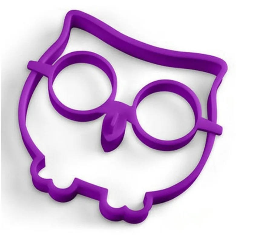 

1pcs Lovely owl silicone Fried egg tool Non-toxic environmental protection food grade silicone for home kitchen Family breakfast