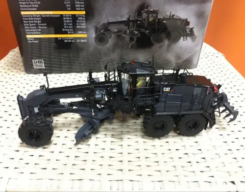 Редкая литая игрушка модель DM 1:50 Caterpillar Cat 18 м3 грейдер для двигателя Инженерная