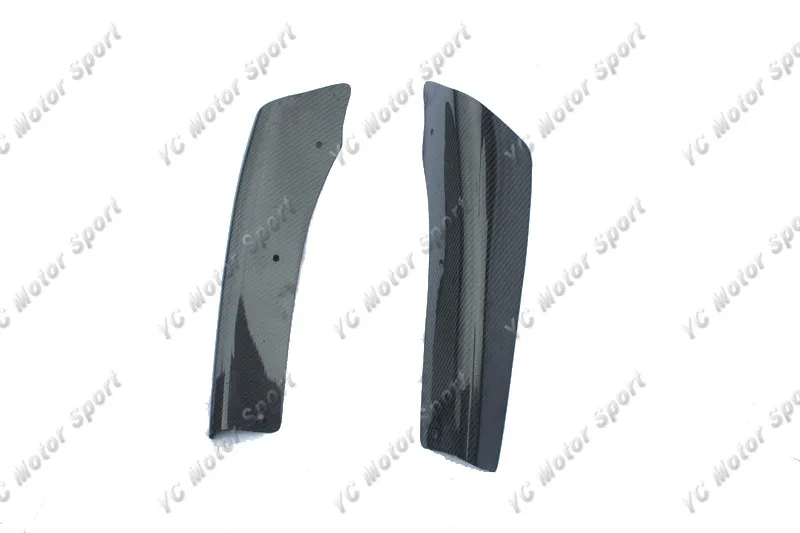 2005-2007 Mitsubishi Evolution EVO 9 JDM Varis Style Rear Bumper Diffuser Side Fin Addon CF (1)