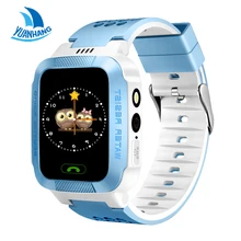 1.44′ Touch Screen Smart Real-time Tracker Location SOS Call Remote Camera Monitor Flashlight Watch Wristwatch for Kids child