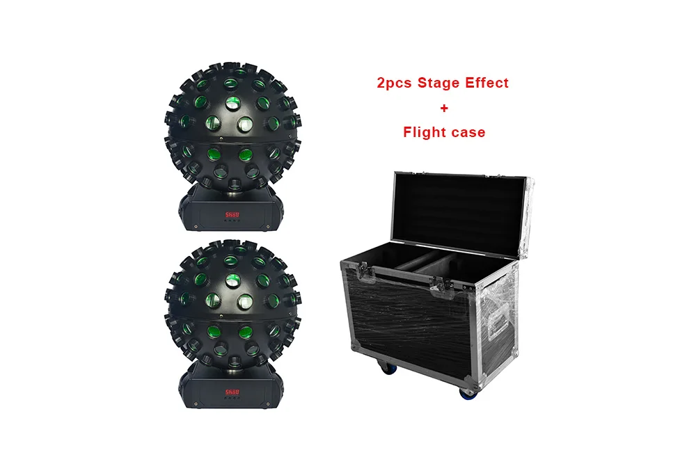 Imrex Горячая 2 шт. супер светодиодный светильник магический шар 5x18 Вт RGBWA UV 6в1 светодиодный сценический светильник с эффектом 2в1 F светильник чехол посылка
