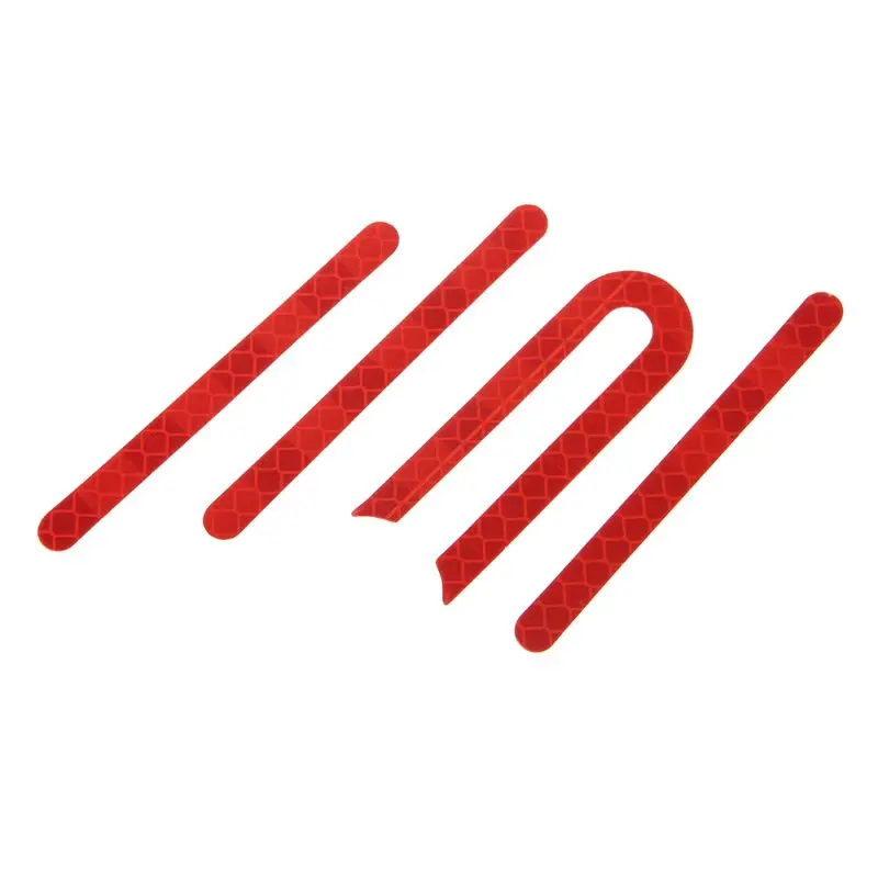 

Scooter Reflective Sticker Decoration Red Warning Fashion Front Rear Wheel Tire Protection Parts for Xiaomi MIJIA M365 Electric