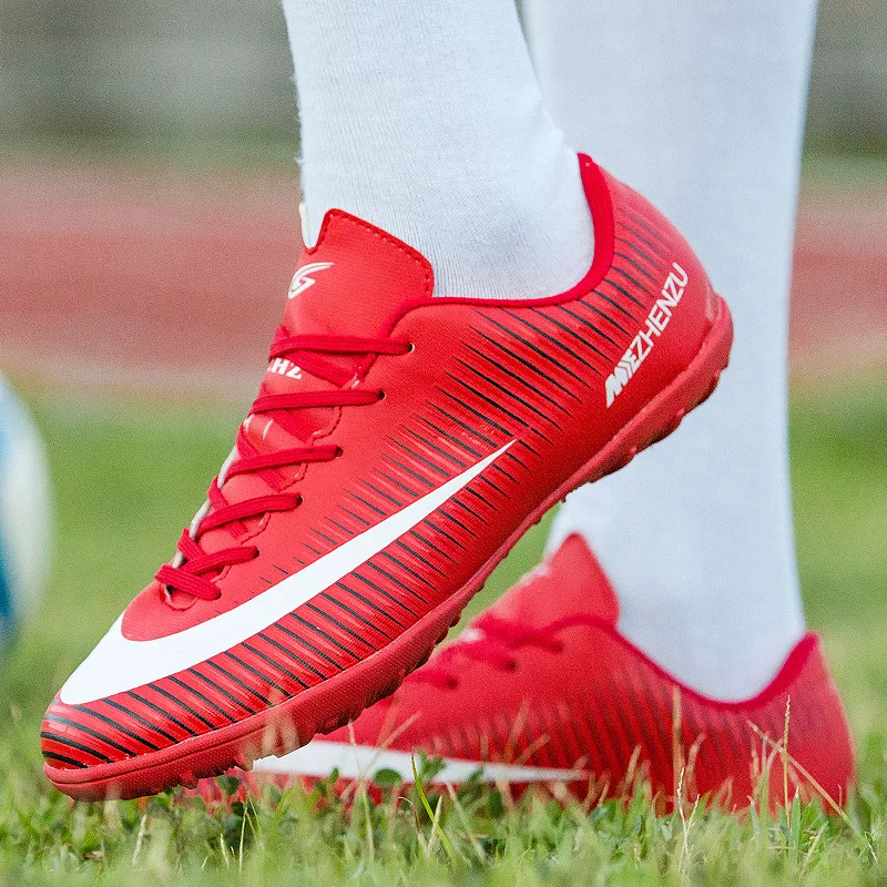 

Outdoor Lawn Soccer Cleats Shoe Turf Kids Training Football Shoes Serfly Exercise Futsal Boots Men Adult Futbol Women Trainers