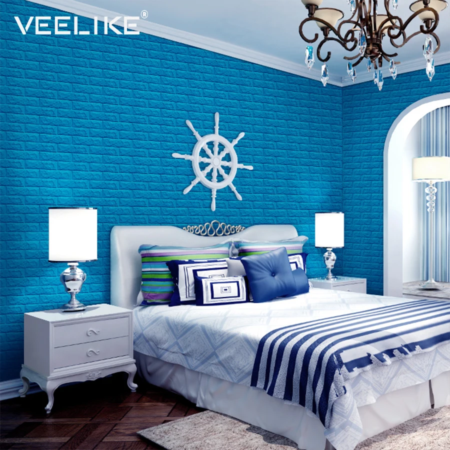 Waterproof Foam Brick 3D Wall Panel DIY Self Adhesive Wallpaper For Kids Room Bedroom Wall Decor 3D Brick Living Room Wall Paper Waterproof Foam Brick 3D Wall Panel DIY Self Adhesive Wallpaper For Kids Room Bedroom Wall Decor 3D Brick Living Room Wall Paper