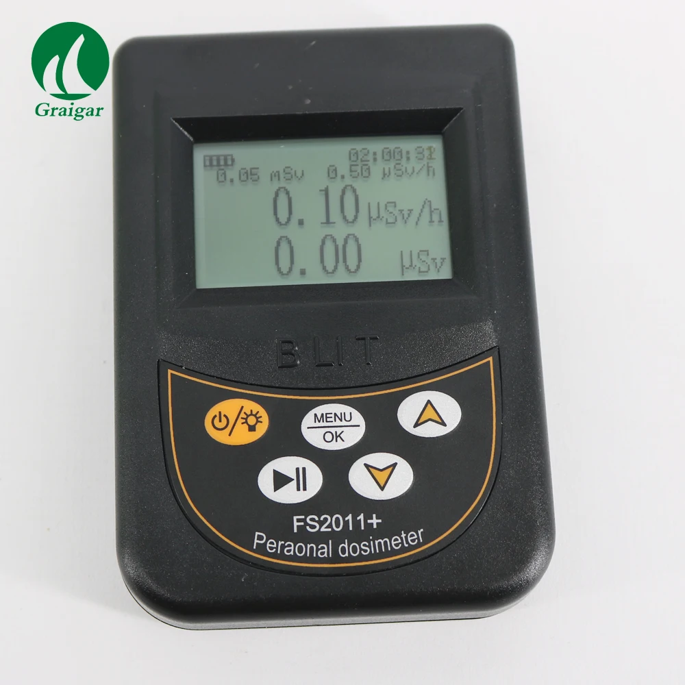 

FS2011 Personal Dosimeter Portable Radiation Detector Individual Alarm Monitor of X r and Hard B Ray