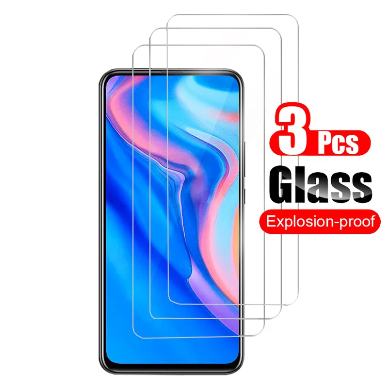 3 шт. для huawei Y9 Prime (2019) защитная пленка из закаленного стекла 2019 Защитная