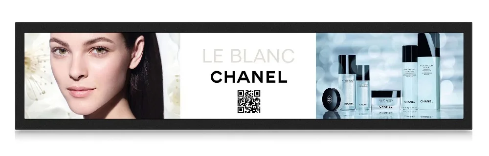 28 inch 702.6mm*168.1mm Android Smart Display for KIOSKadvertising (Quad core Android5.1 1GB ddr3 8GB nand wifiRJ45USB)