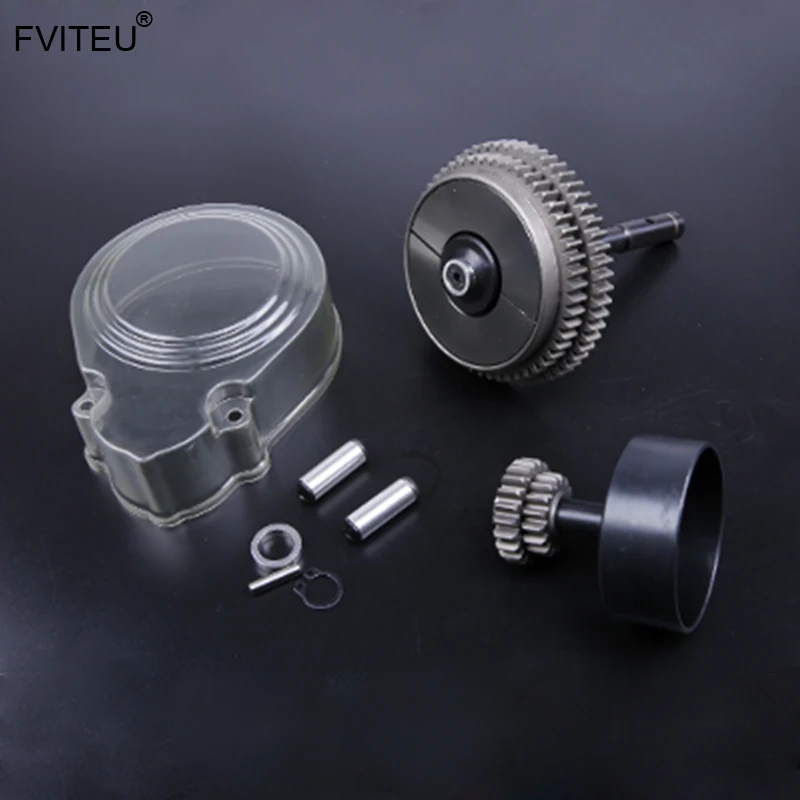 FVITEU New Metal 2 speed transmission kits (Gears are 57T 51T 23T 17T) for 1/5 hpi baja 5b SS 5T 5SC Rovan KM | Игрушки и хобби