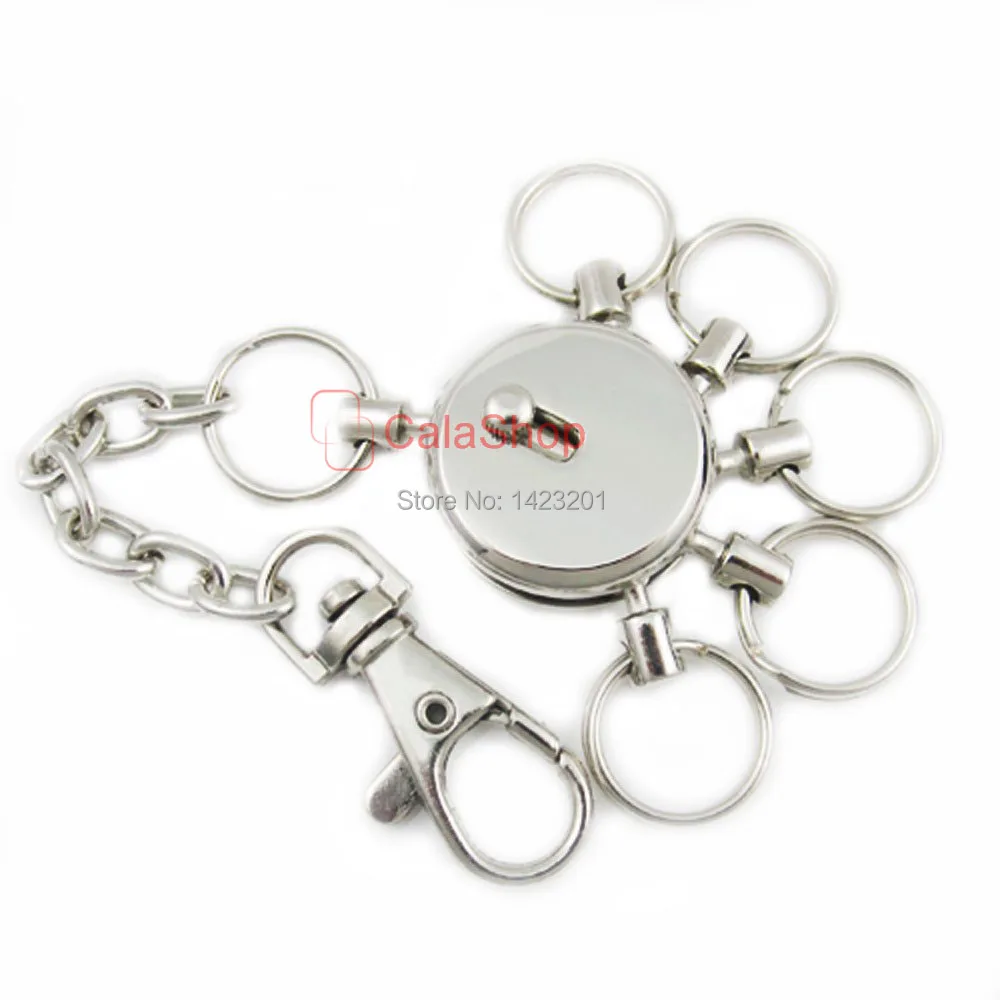 

1 Set / Lot Removeable Hook Swivel Detatchable Multi Key Ring Keychain Clip Release Keyholder Accessories