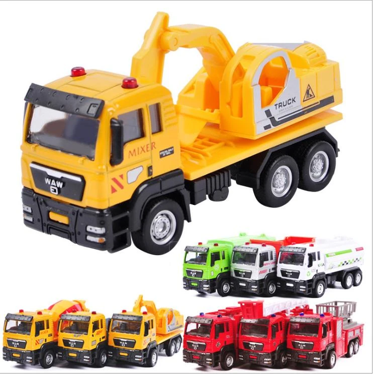 yellow garbage truck toy