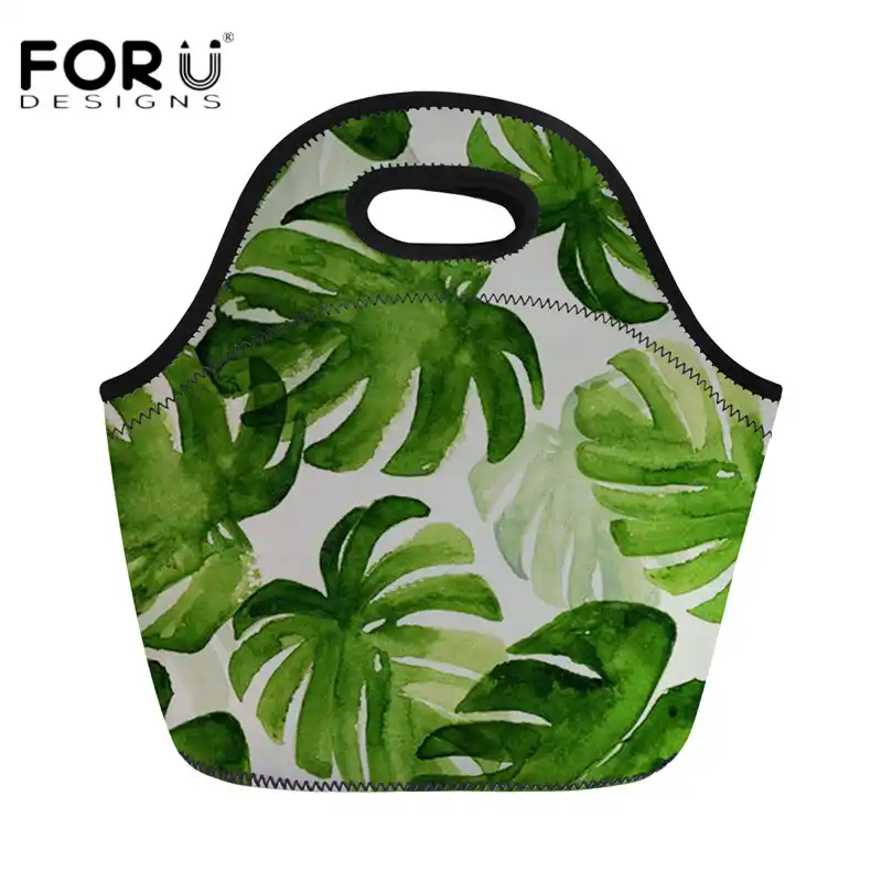 tropical lunch bag