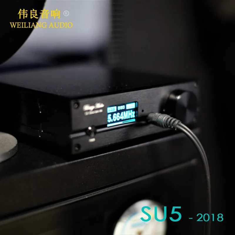 

SU5 ES9038 Q2M XMOS XU208 Bluetooth 5.0 DAC Decoder Headphone Amplier