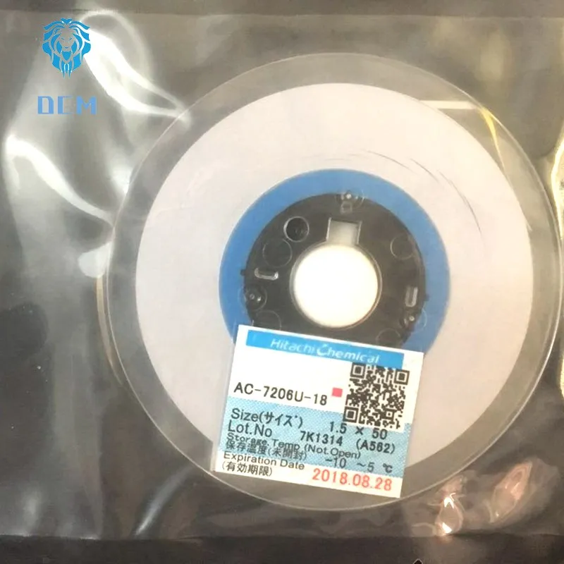 

Original ACF AC-7206U-18 LCD Repair TAPE 1.5MM*50M PCB Repair newest date