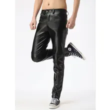 Мужская одежда осень зима личность молодых тонкий ноги корейский мотоцикл клуб с прилив плотный бархат Брюки для девочек костюмы