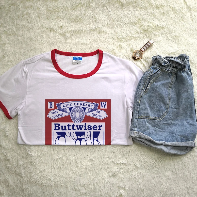 المتخلف Buttwiser هذا بعقب لك لطيف مضحك إلكتروني طباعة قصيرة الأكمام جولة الرقبة تي شيرت المرأة لينة فتاة تيز و القمم المتخلف Buttwiser هذا بعقب لك لطيف مضحك إلكتروني طباعة قصيرة الأكمام جولة الرقبة تي شيرت المرأة لينة فتاة تيز و القمم