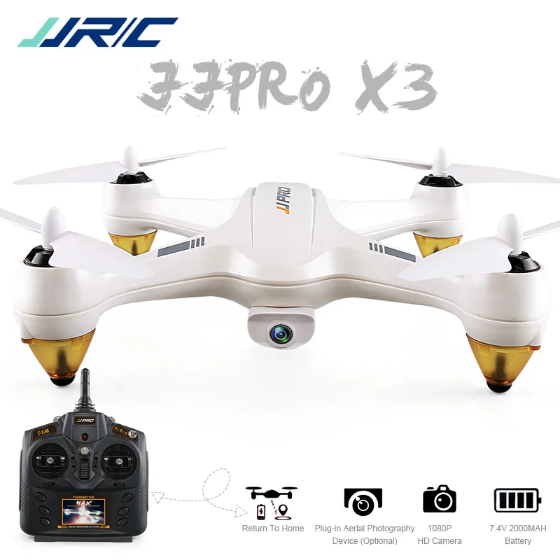 

Professional Drone JJRC X3 HAX WIFI FPV Brushless with HD 1080P Detachable Camera GPS Positioning RC Quadcopter Vs Hubsan H501S