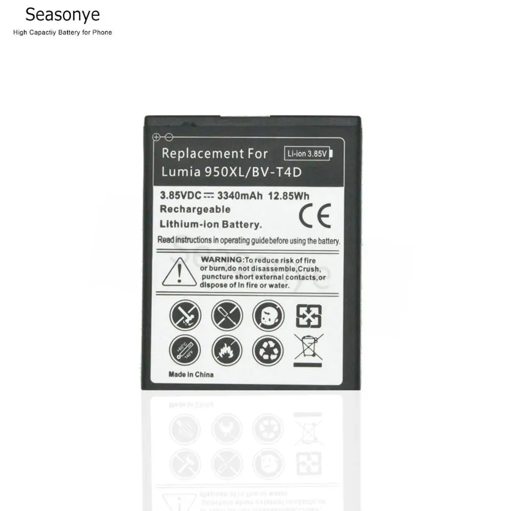 3340 мАч/950 Втч фотоаккумулятор для Microsoft Nokia Lumia 940 XL фотосессия RM1085|battery for|battery for