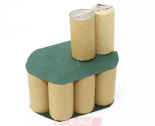 Bateria recarregável ni-cd sub c 14.4v 1200 1500, 1800mah para ferramentas elétricas, chave de fenda, interskol 12sn p09