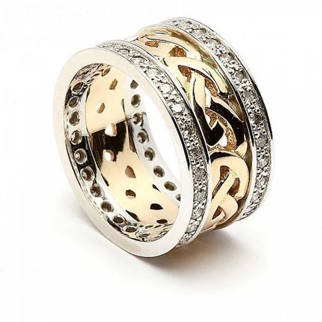 Высокое качество микро Pave CZ камень огромные золотые кольца для мужчин женщин роскошный белый циркон обручальные ювелирные изделия мужской хип хоп Z4M173 - Цвет основного камня: M179