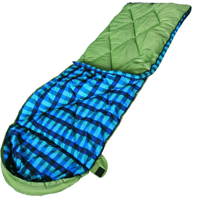 Спальный мешок для кемпинга, зимний, утиный пух, для путешествий, водонепроницаемый, походный, для взрослых, кровать для холодной погоды, нейлон, тафта, мягкая