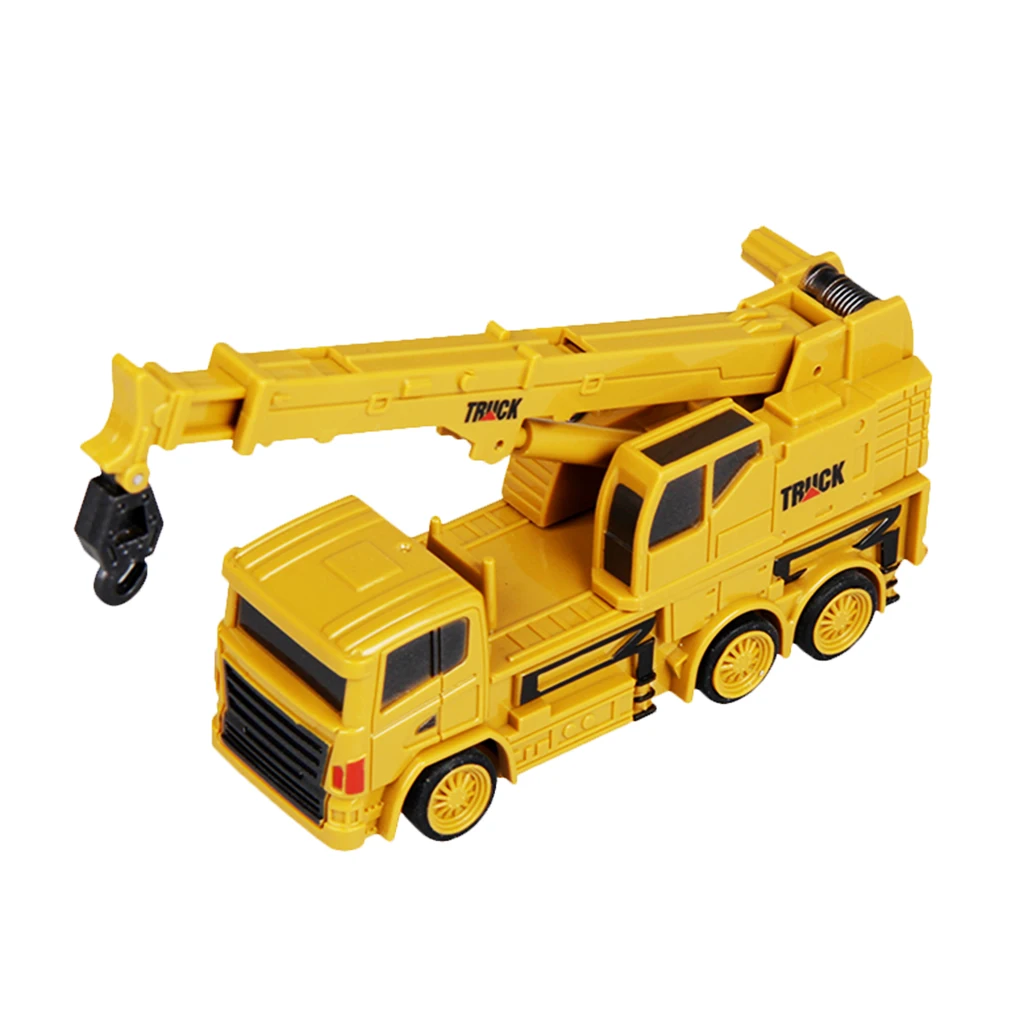 1/64 Radio Remote Control RC Crane Lift Truck Engineering Car w Transmitter RTR
