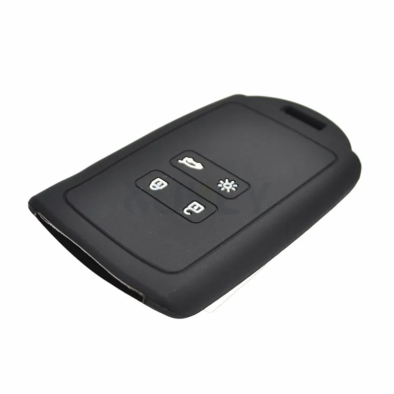 Cover chiave telecomando in silicone per Renault Koleos Kadjar Megane Talisman Captur Espace Clio 2016-2019 -