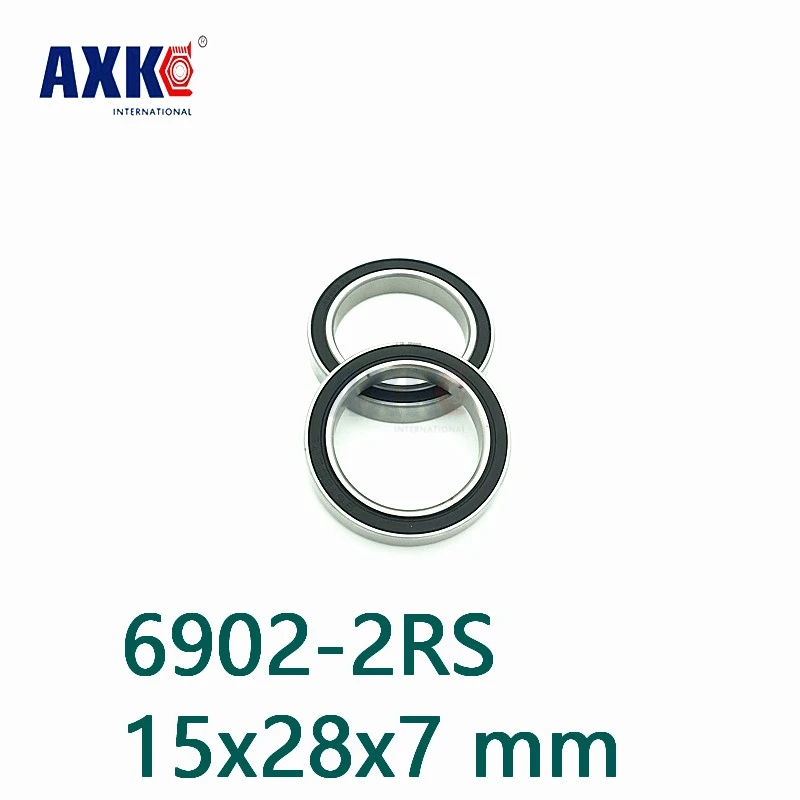Подшипники Axk 6902 2rs 10 шт. 15x28x7 мм метрические тонкие шарикоподшипники 61902 Rs|rs|rs bearings
