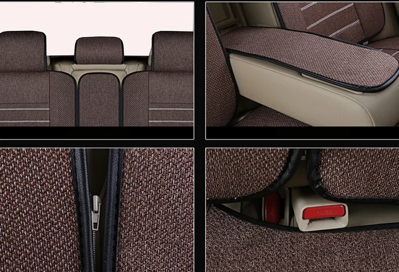 Высококачественный льняной универсальный чехол для автомобильных сидений для Skoda Octavia Fabia Superb Rapid Yeti Spaceback Joyste Jeti автомобильные аксессуары