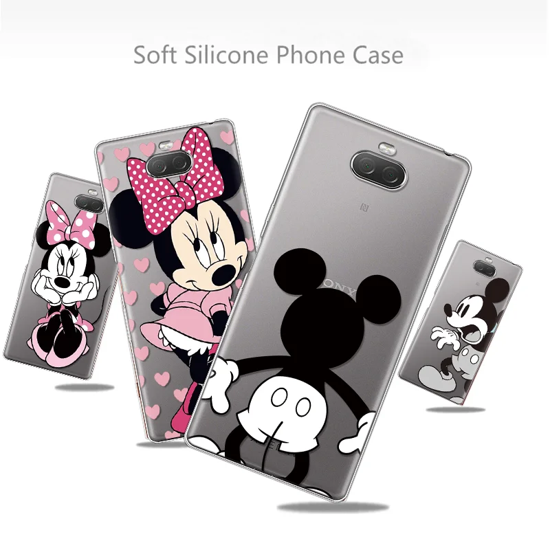 

Cute Cartoon For Coque Sony Xperia XZ XZ1 XZ2 Z3 Z5 Compact L1 L2 X XA1 XA2 Ultra Plus Fundas For Sony Xperia 10 TPU Case Cover