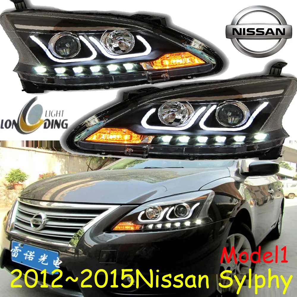 

sylphy headlight,2012~2015,RHD and LHD,Free ship! sylphy fog light,2ps/set+2pcs Ballast, sylphy,bluebird,notes