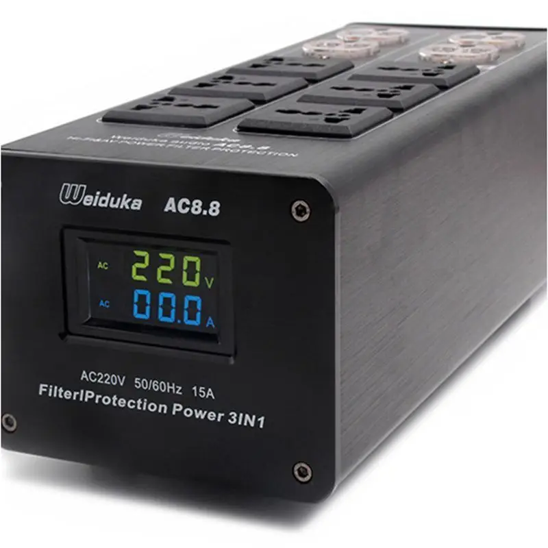 

Hi-Fi Weiduka LED Audio Power 3000W Purifier Lightning Protection Power Socket