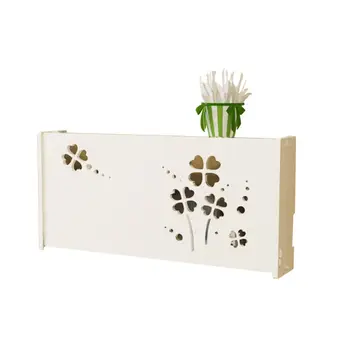 

Wireless Wifi Router Storage Box PVC Panel Frame Wall Mount Bracket Cable Storage Large Size Home Decoration