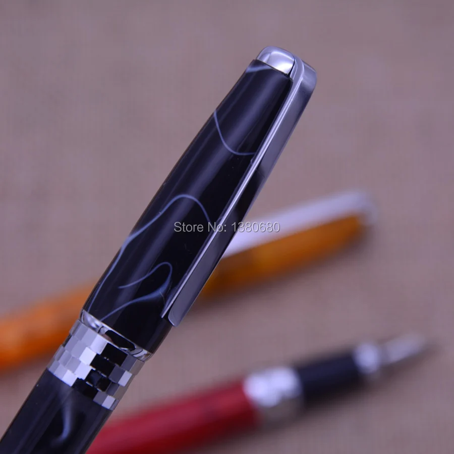 Новинка креативная целлюлоидная и металлическая ручка Fuliwen карманная маленькая