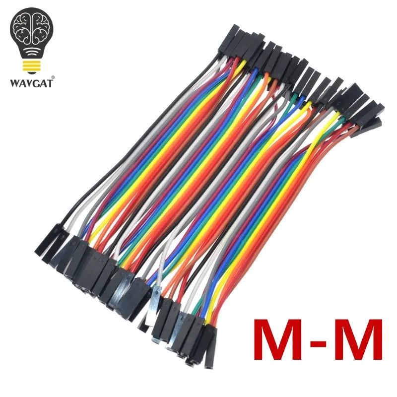 SUQ 40 шт. Dupont 10 см Мама мама (F F) перемычка провод ленточный кабель для Arduino|jumper wire|jumper