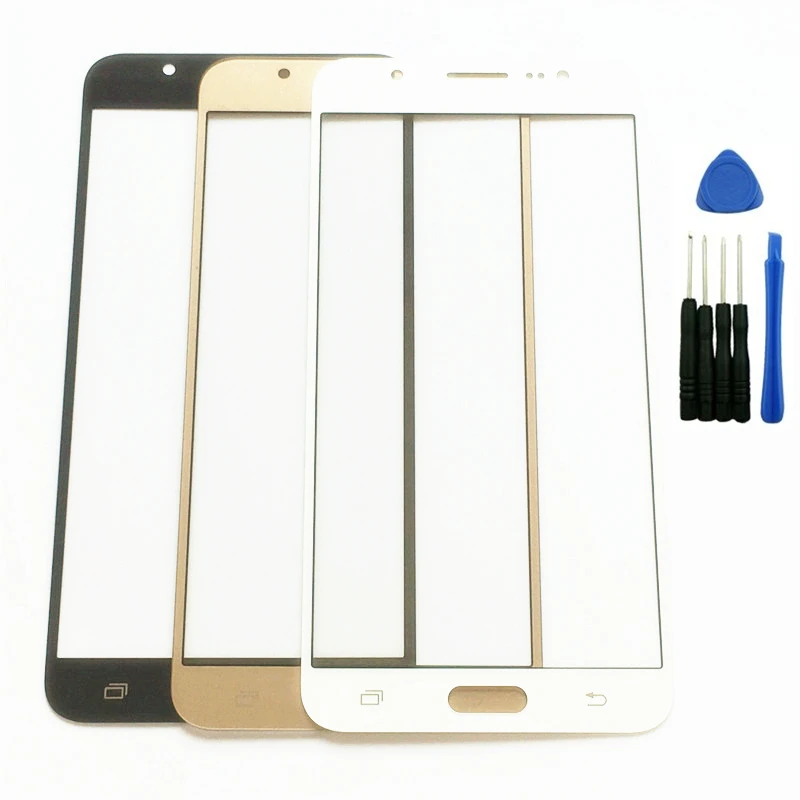 

Touch Screen Outer LCD Front Screen Glass Lens Cover For Samsung Galaxy J7 Metal J7Metal