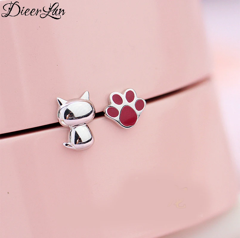 

New Arrivals 925 Sterling Silver Cat Claw Earrings For Women Fashion Wedding S925 Jewelry sterling-silver-jewelry