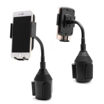 

Free delivery 1Pc Adjustable Universal Gooseneck Cup Holder Cradle Car Phone Holder stand For Cell Phone iPhone Drop shipping