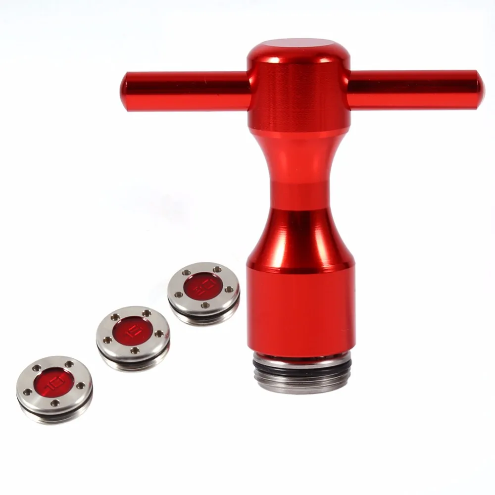

1 Set Aluminium Alloy Golf Putter Weight Wrench Tool Approx.5g 10g 15g 20g For Scotty Cameron Only Golf Putter Spanner